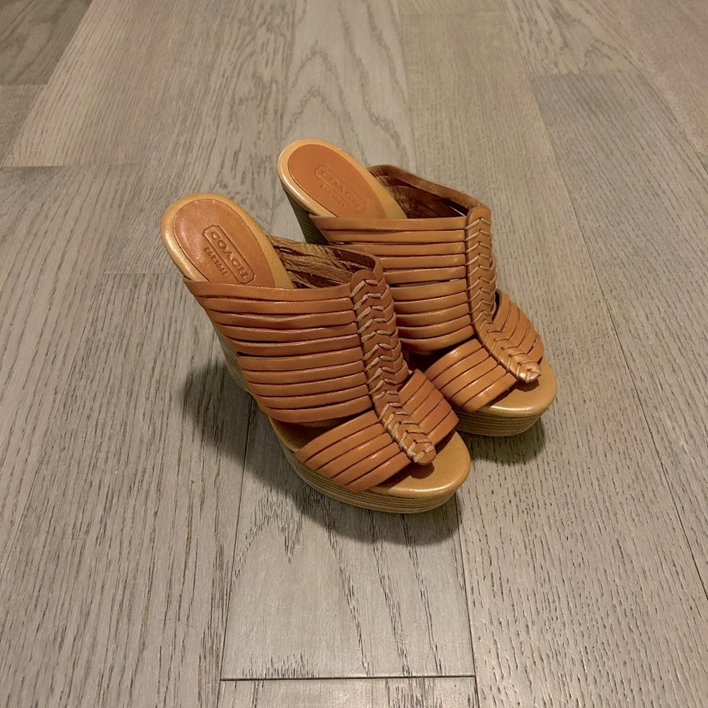 Coach sandals